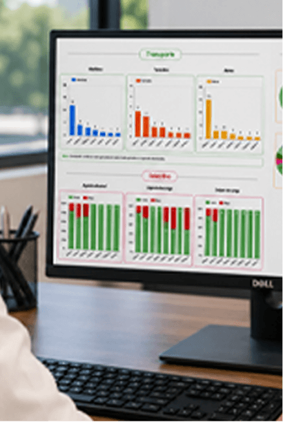 KPIs y dashboards  operativos ​